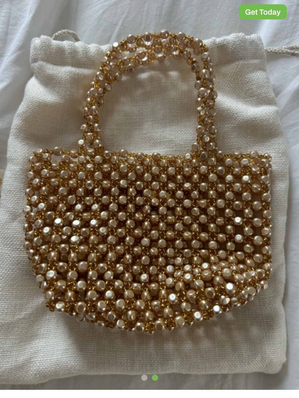 Vanina Sable Nacre Bag